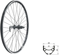 Zadné koleso KLS DRAFT V-brake R, 26", čierne Zadné koleso KLS DRAFT V-brake R, 26", čierne
