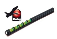 RUBY Motýlik z optických vlákien 71mm ZELENÝ RUBY Motýlik z optických vlákien 71mm ZELENÝ