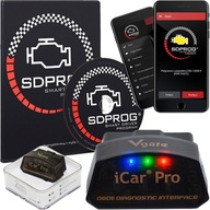 OBD2 DIAGNOSTICKÉ ROZHRANIE iCar PRO WiFi + SDPROG