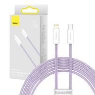 BASEUS KÁBEL USB-C PRE BLESK IPHONE 480 MBPS PD 20W BRAIDED 2M BASEUS KÁBEL USB-C PRE BLESK IPHONE 480 MBPS PD 20W BRAIDED 2M