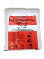BARWOL Super hrubá, číra stavebná fólia. 4x5=20m2 BARWOL Super hrubá, číra stavebná fólia. 4x5=20m2