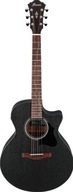 Ibanez AE295-WK Weathered čierna gitara