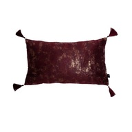 Zamatová obliečka na vankúš OH MY CHIC 1 30x50 bordová Zamatová obliečka na vankúš OH MY CHIC 1 30x50 bordová
