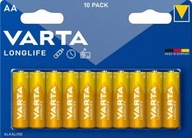 VARTA LONGLIFE BATTERY AA LR6 R6 alkalická VARTA LONGLIFE BATTERY AA LR6 R6 alkalická
