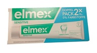 Elmex, Zubná pasta pre citlivé zuby, 2x75 ml