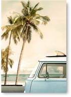 PALMS BEACH SEA plagát B2 50x70cm obraz #131 PALMS BEACH SEA plagát B2 50x70cm obraz #131