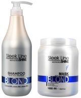 Stapiz Sleek Line Blond šampón 1l + maska ​​1ml