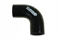 SILIKÓNOVÉ KOLENO TurboWorks 90st 70mm ČIERNA SILIKÓNOVÉ KOLENO TurboWorks 90st 70mm ČIERNA