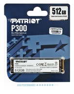 SSD Patriot P300 M.2 PCI-Ex4 NVMe 512 GB 1,7 GB/s
