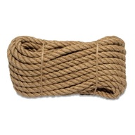 Prírodné jutové lano, jutový špagát, 16 mm, 30 m Prírodné jutové lano, jutový špagát, 16 mm, 30 m