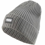 PUMA RIBBED CLASSIC BEANIE SIVÁ ZIMNÁ ČIAPKA PUMA RIBBED CLASSIC BEANIE SIVÁ ZIMNÁ ČIAPKA