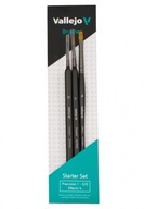 Vallejo B03990 - 3 kefky Starter Set (3/0, 1, 4) Vallejo B03990 - 3 kefky Starter Set (3/0, 1, 4)