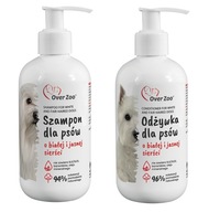 OVER ZOO Set šampón + kondicionér na bielu srsť OVER ZOO Set šampón + kondicionér na bielu srsť