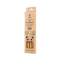 10 BAMBUSOVÝCH SLAMIEK NA PITIE + ČISTIČ S ZERO WASTE CLEANER 10 BAMBUSOVÝCH SLAMIEK NA PITIE + ČISTIČ S ZERO WASTE CLEANER