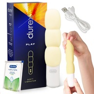 DUREX Soft dámske dildo vibrátor pre dámske páry na klitoris erotika USB