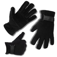 Fleecové rukavice TEXAR Black M s membránou