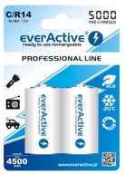 * EverActive R14 C Ni-MH 5000mAh R2U batérie