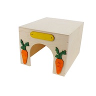 PINOKIO domček pre králiky so strieškou 23x28x19cm PINOKIO domček pre králiky so strieškou 23x28x19cm