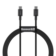 BASEUS RÝCHLY USB-C/USB-C QC KÁBEL VÝKONNÝ 100W 1m BASEUS RÝCHLY USB-C/USB-C QC KÁBEL VÝKONNÝ 100W 1m