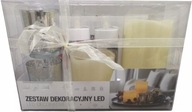 Krémová LED dekoračná sada Krémová LED dekoračná sada