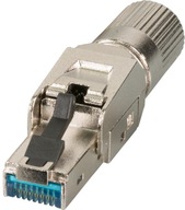 Samosvorná zástrčka RJ45 STP cat.6a bez použitia náradia