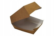 HAMBURGER box HNEDÁ MEGA 100 ks 15x15x8 cm HAMBURGER box HNEDÁ MEGA 100 ks 15x15x8 cm