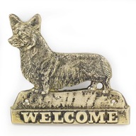 Welsh Corgi Pembroke Welcome Door Sign Welsh Corgi Pembroke Welcome Door Sign