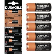 BATÉRIA DURACELL MN21 A23 12V L1028 V23GA x5 BATÉRIA DURACELL MN21 A23 12V L1028 V23GA x5