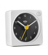BRAUN BC02XWB malý klasický budík s podsvietením BRAUN BC02XWB malý klasický budík s podsvietením