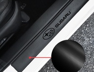 Subaru Black Line - Ochranné nálepky na prahy dverí