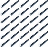 Zásuvná lišta, upínací hrebeň, čierna 12 mm x 50 Zásuvná lišta, upínací hrebeň, čierna 12 mm x 50