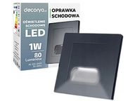 LED schodiskové svietidlo 230v čierne schodiskové svietidlo na schodisko LED schodiskové svietidlo 230v čierne schodiskové svietidlo na schodisko