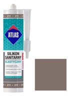 Silikónový sanitárny cement Atlas 280 ml 211 Silikónový sanitárny cement Atlas 280 ml 211