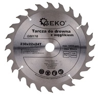 Kotúčová píla na drevo s widia 230x22x24 zubov Kotúčová píla na drevo s widia 230x22x24 zubov