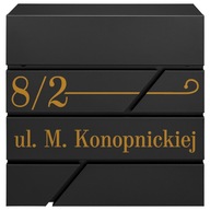 KRABIČKA NA LIST A NOVINY, ČIERNA + ZLATÝ VZOR KRABIČKA NA LIST A NOVINY, ČIERNA + ZLATÝ VZOR