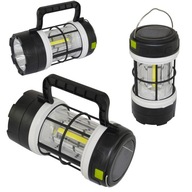 Solárna kempingová baterka LED+COB 5 režimov 400lm Solárna kempingová baterka LED+COB 5 režimov 400lm