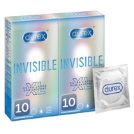 DUREX kondómy 20 Invisible XL veľký SET