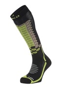 Ponožky Teko All Mnt Light black/lime XL Ponožky Teko All Mnt Light black/lime XL
