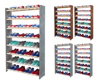 8xSHELF SHOES stojan RBS /šírka 90 cm/ Šedá- 8xSHELF SHOES stojan RBS /šírka 90 cm/ Šedá-