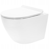 WC misa CARTER N2 bez okraja + WC sedadlo SLIM Rea WC misa CARTER N2 bez okraja + WC sedadlo SLIM Rea