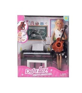 DEFA LUCY BÁBIKA 30CM HUDOBNÍK S GITAROU A KLAVÍROM DEFA LUCY BÁBIKA 30CM HUDOBNÍK S GITAROU A KLAVÍROM