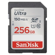 SanDisk SDXC ULTRA 256 GB 150 MB/s, C 10, UHS-I, U1 SanDisk SDXC ULTRA 256 GB 150 MB/s, C 10, UHS-I, U1