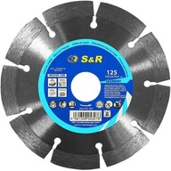 S&R diamantový segmentový rezací kotúč 125x2,2 S&R diamantový segmentový rezací kotúč 125x2,2