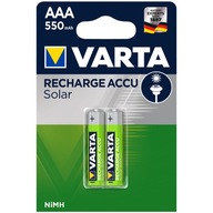 Batéria (NiMH) Varta AAA (R3) 550 mAh 2 ks. Batéria (NiMH) Varta AAA (R3) 550 mAh 2 ks.