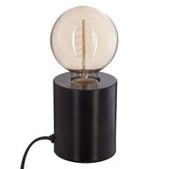 DEKORAČNÁ STOLNÁ LAMPA čierna TRUBKA NOIR 10 cm DEKORAČNÁ STOLNÁ LAMPA čierna TRUBKA NOIR 10 cm
