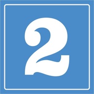 č.25 Číslica 2 - VÝSTRAŽNÁ TABUĽKA č.25 Číslica 2 - VÝSTRAŽNÁ TABUĽKA