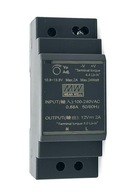 Napájanie na DIN lištu 12V DC 2A 24W HDR-30-12 MW Napájanie na DIN lištu 12V DC 2A 24W HDR-30-12 MW
