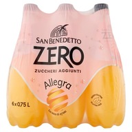 San Benedetto Allegra ZERO nápoj bez cukru 6x750ml