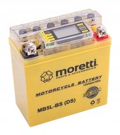 Moretti YB5L-BS batéria s indikátorom Moretti YB5L-BS batéria s indikátorom