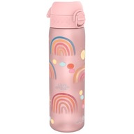 Fľaša na vodu Ružová fľaša pre dievčatá Rainbow Rainbow ION8 0,5l Fľaša na vodu Ružová fľaša pre dievčatá Rainbow Rainbow ION8 0,5l
